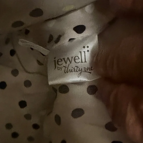 Jewel by thirty-one Bright Yellow Perforated Tote - Picture 4 of 7